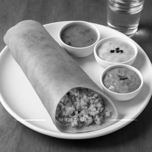 Onion Paneer Masala Dosa                                   