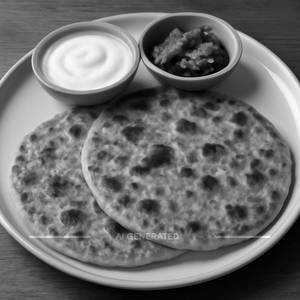 2 Aloo Paratha
