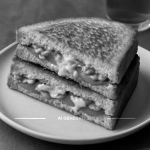 Veg grilled cheese sandwich