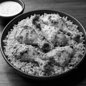 Chicken Afghani Biryani [Serves 1]
