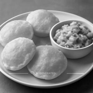 5 Puri with Bhaji