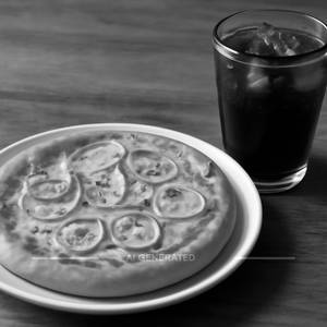 Onion and paneer+cold drink