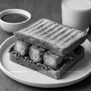 Cheese Paneer tikka Sandwich
