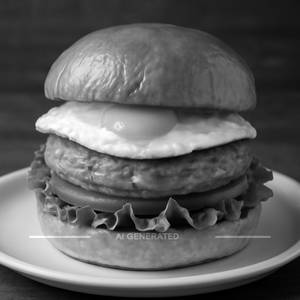 Egg burger