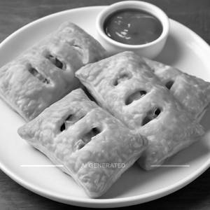 Pizza puff [4 pieces]