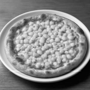 Sweet corn pizza