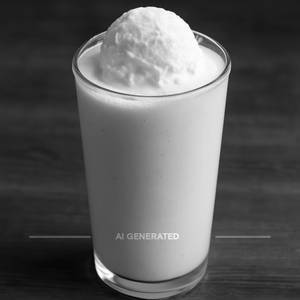 Vanilla Shake With Vanilla Ice Cream                         