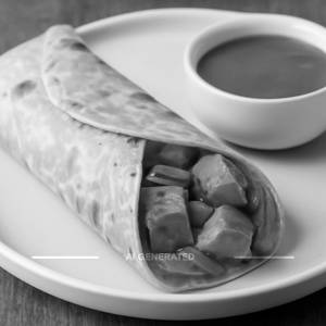 Chilly Paneer Roll