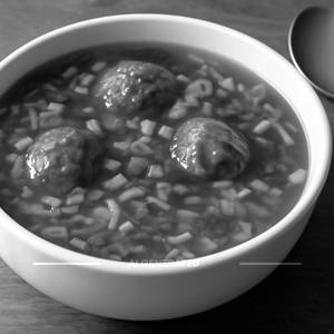 Veg Manchurian Soup