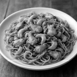 Chicken cashew noodles