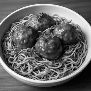 Egg Manchuria Noodles