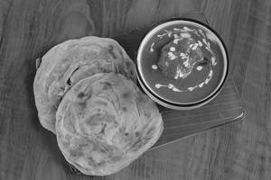 2 Parotta Chicken Butter Masala (250 Ml)