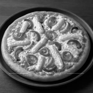 Baby corn pizza [medium]