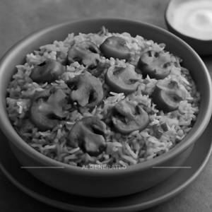 Mushroom Biryani