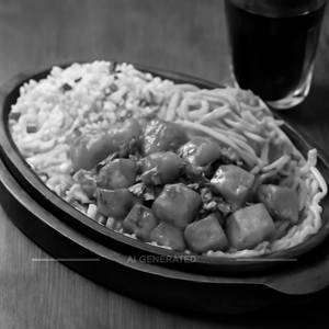Chilli Paneer Sizzler