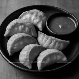 Veg fried momos(6pcs)