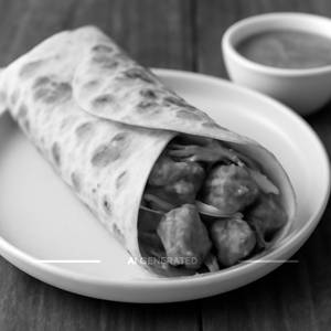 Chicken tikka wrap