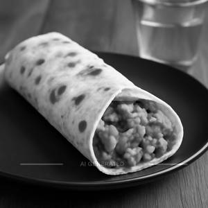 Chicken Schezwan Shawarma