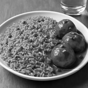 Veg Manchurian Schezwan Fried Rice