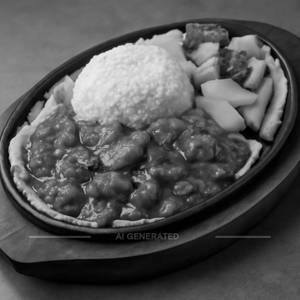 Schezwan Chicken Sizzler