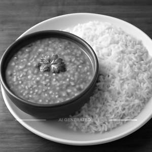 Dal with rice