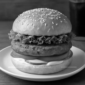Veg Aloo Tikki Burger