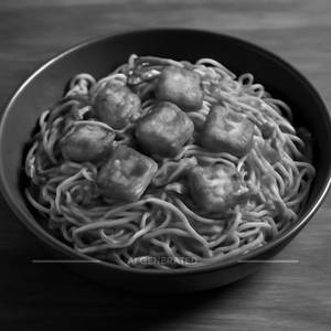 Paneer noodles