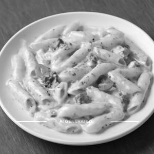 White Sauce Penne Pasta