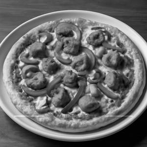 Veg tandoori pizza