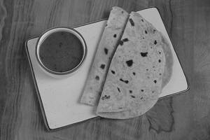 2 Chapati With Chicken Gravy
