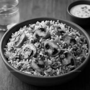Mushroom Biryani