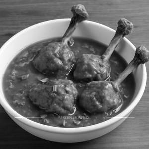 Chicken lollipop gravy
