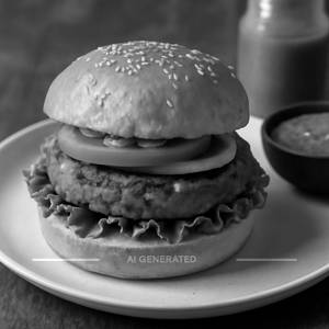 Veg Tandoori Burger