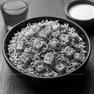 Paneer Bhurji Biryani