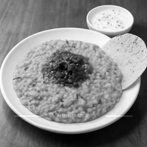 Dal Khichdi with Tadka