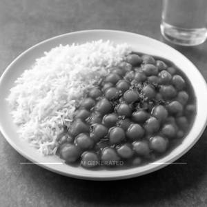 Choley With Rice