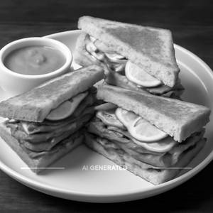 Veg Club Sandwich