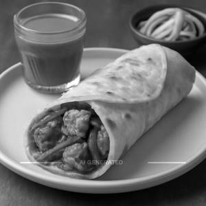 Masala Paneer Tikka Roll