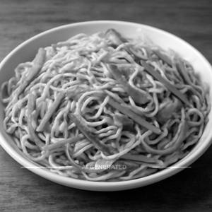 Veg hakka noodles