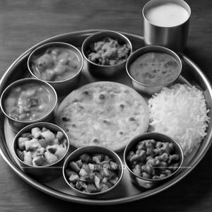 Jain Maheshwari Aahar Thali