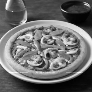 Mushroom Pizza (small)