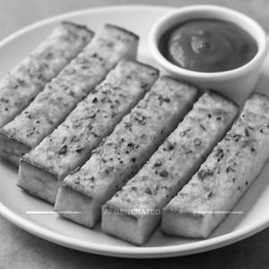 Garlic Bread Sticks with Dip