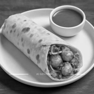 Chatpata Aloo Wrap