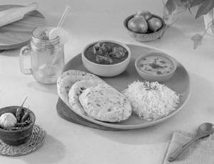 Any Chicken EVERYDAY Thali + Drink
