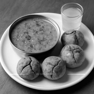 Dal Batti (7Pcs ) With Churma(250Gm)