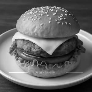 Veg Cheese Burger   