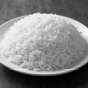 Plain rice
