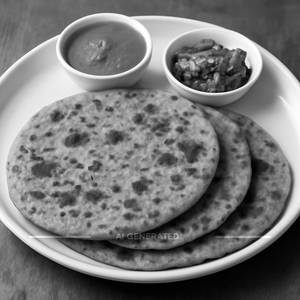 Moong dal paratha
