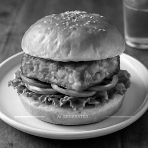 Paneer tandoori burger