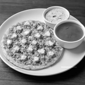 Paneer onion uttapam